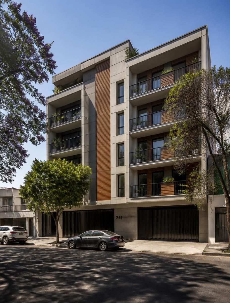 Edificio de departamentos contemporáneo en México